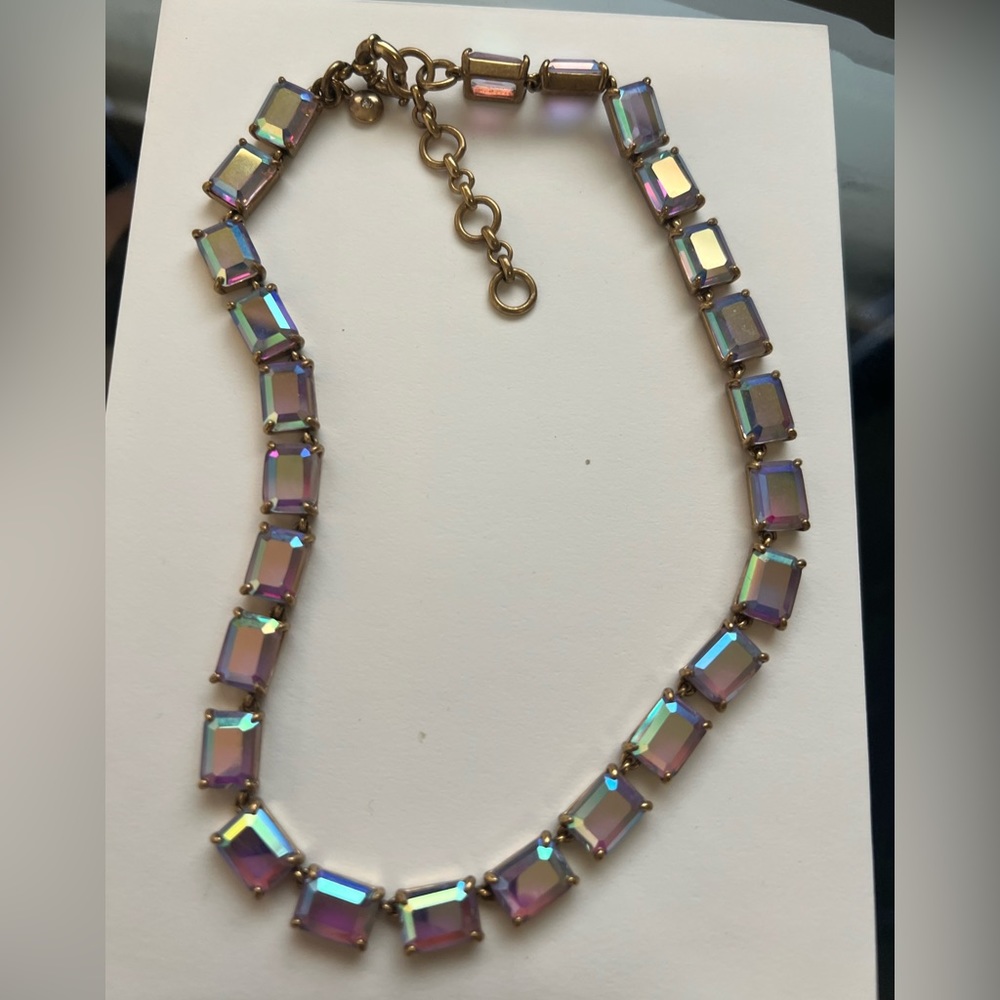 J Crew Crystal Necklace